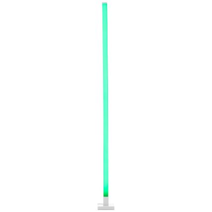 Brilliant - LED RGBW Ljusreglerad golvlampa NEELE LED/6,5W/230V vit + fjärrkontroll