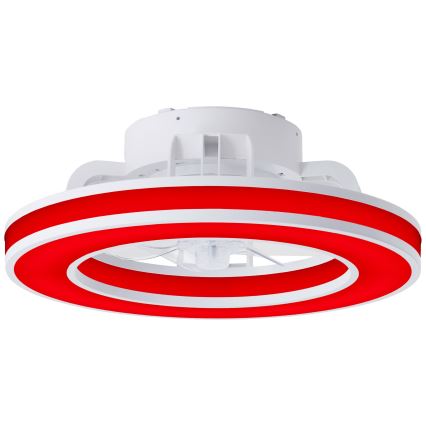 Brilliant - LED RGBW Takfläkt med dimmer MONDELLO LED/26W/230V 2700-6500K diameter 41,5 cm vit + fjärrkontroll