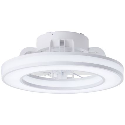 Brilliant - LED RGBW Takfläkt med dimmer MONDELLO LED/26W/230V 2700-6500K diameter 41,5 cm vit + fjärrkontroll