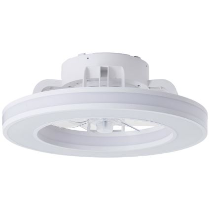 Brilliant - LED RGBW Takfläkt med dimmer MONDELLO LED/26W/230V 2700-6500K diameter 41,5 cm vit + fjärrkontroll