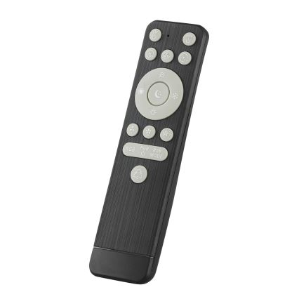 Brilliant - LED RGBW Dimbar takfläkt med ljus GAIANO LED/48W/230V 2700-6500K svart + fjärrkontroll