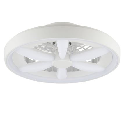 Brilliant - LED RGBW Dimbar takfläkt med ljus GAIANO LED/48W/230V 2700-6500K vit + fjärrkontroll