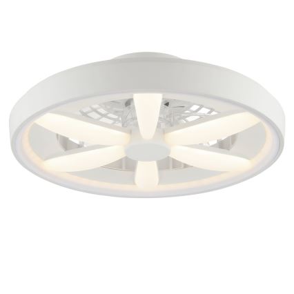 Brilliant - LED RGBW Dimbar takfläkt med ljus GAIANO LED/48W/230V 2700-6500K vit + fjärrkontroll