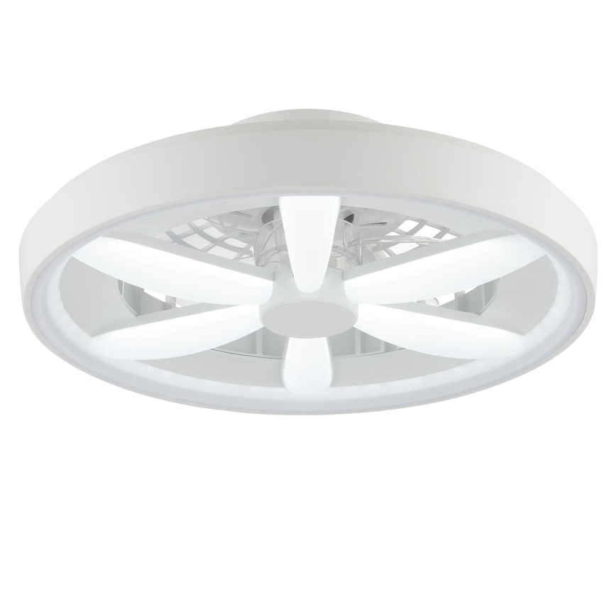 Brilliant - LED RGBW Dimbar takfläkt med ljus GAIANO LED/48W/230V 2700-6500K vit + fjärrkontroll