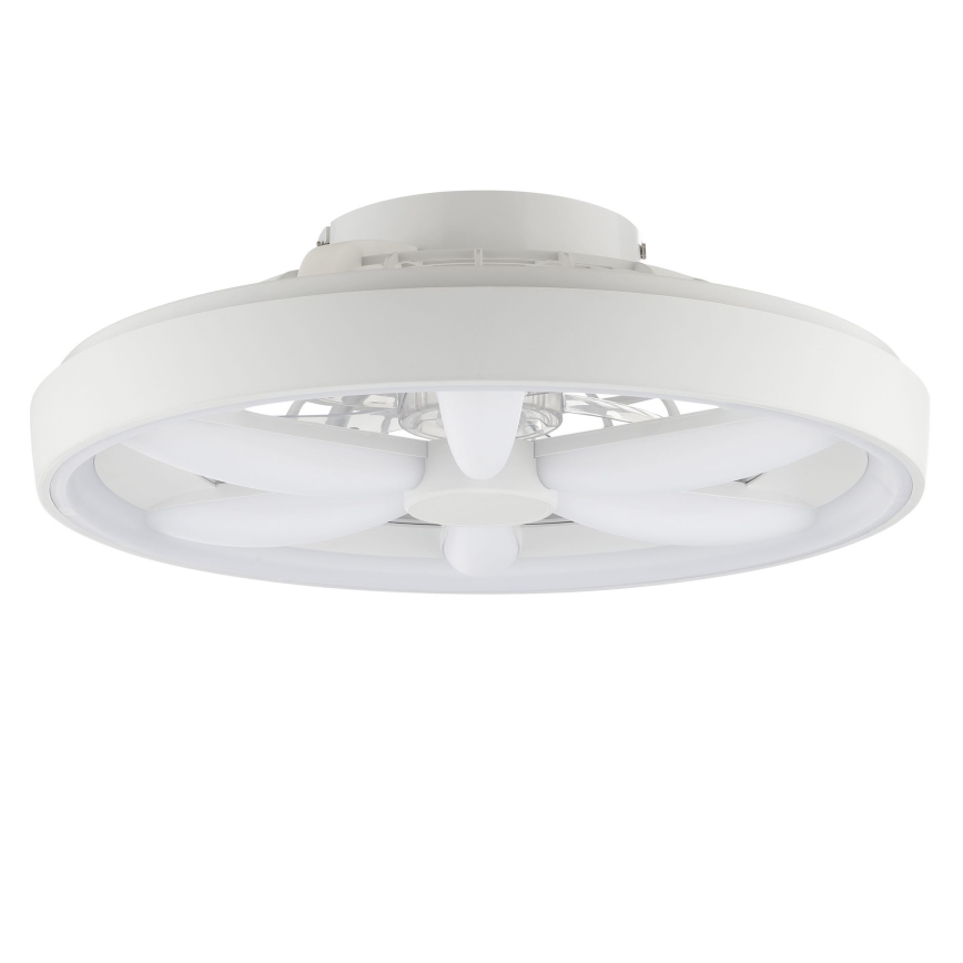 Brilliant - LED RGBW Dimbar takfläkt med ljus GAIANO LED/48W/230V 2700-6500K vit + fjärrkontroll