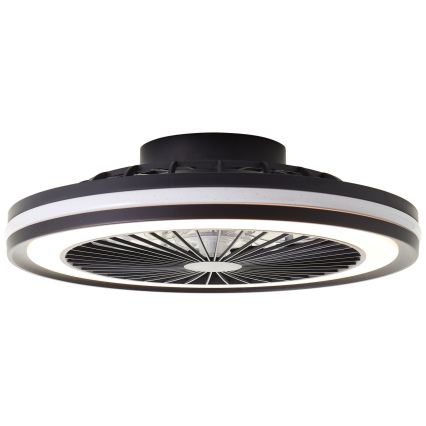 Brilliant - LED RGBW dimbar taklampa med fläkt PALMERO LED/40W/230V 2700-6500K Ø 46,6 cm beige + fjärrkontroll