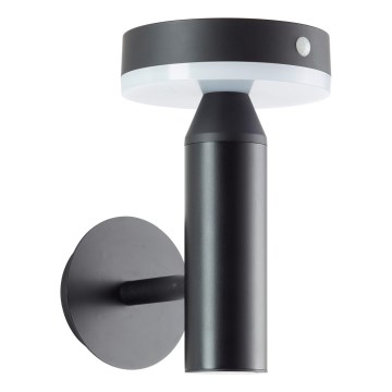 Brilliant - LED solcellsvägglampa med sensor MAGUA LED/4W/3,7V 2000 mAh IP44