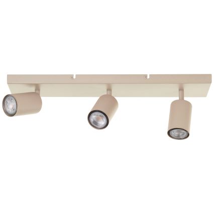 Brilliant - LED-spotlampa JELLO 3xGU10/5W/230V beige