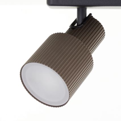 Brilliant - LED spotlight CADIZ 3xGU10/5W/230V brons
