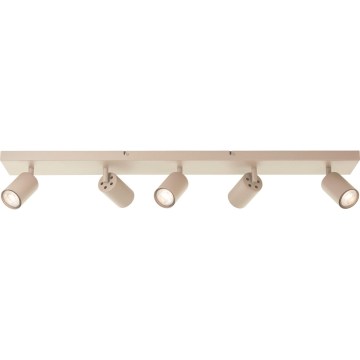 Brilliant - LED-spottarmatur JELLO 5x GU10/5W/230V beige