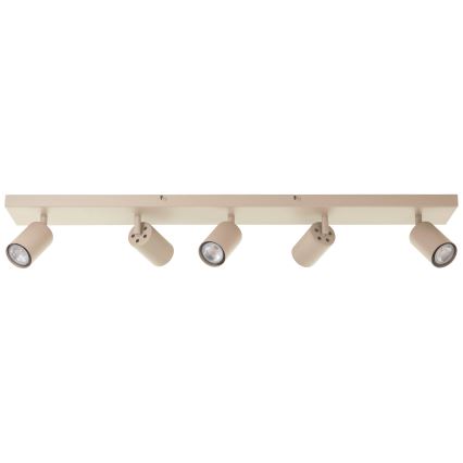 Brilliant - LED-spottarmatur JELLO 5x GU10/5W/230V beige