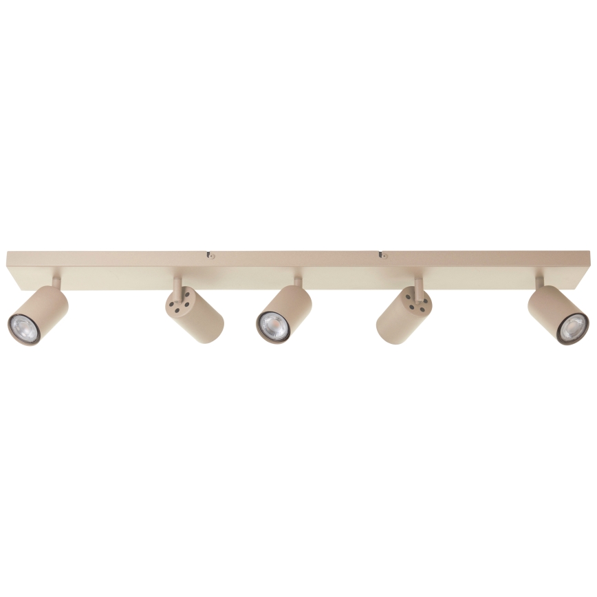 Brilliant - LED-spottarmatur JELLO 5x GU10/5W/230V beige