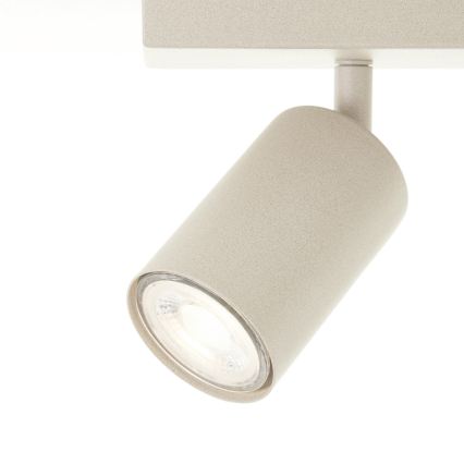 Brilliant - LED-spottarmatur JELLO 5x GU10/5W/230V beige