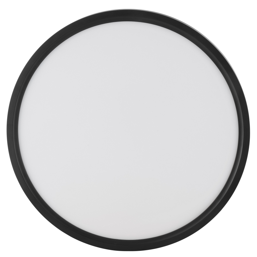 Brilliant - LED-taklampa med rörelse- och skymningssensor GALO LED/26W/230V Ø 40 cm svart