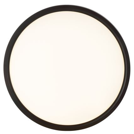 Brilliant - LED-taklampa med rörelse- och skymningssensor GALO LED/26W/230V Ø 40 cm svart