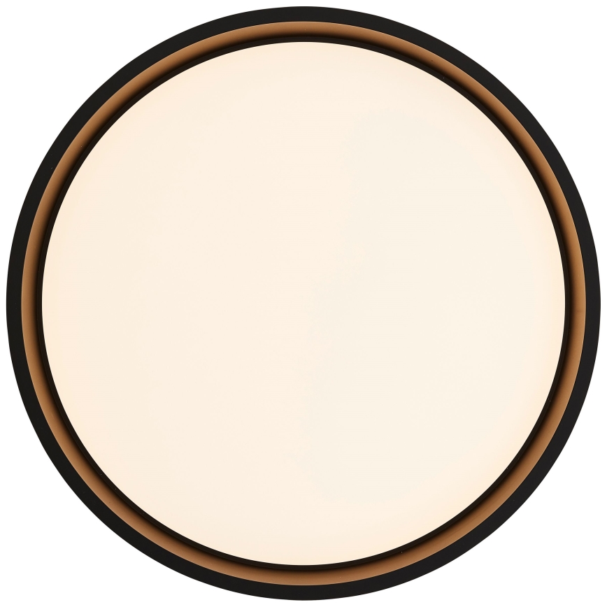 Brilliant - LED taklampa KALMAR LED/26W/230V 3000K diameter 39 cm svart