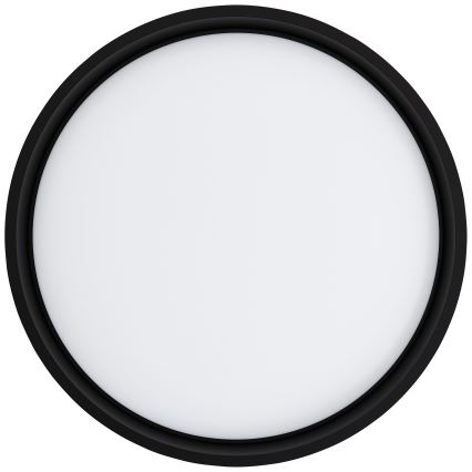 Brilliant - LED taklampa KALMAR LED/26W/230V 3000K diameter 39 cm svart