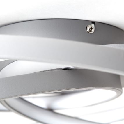 Brilliant - LED taklampa LABYRINTH LED/40W/230V diameter 39,5 cm grå