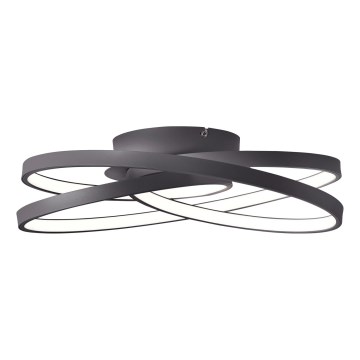 Brilliant - LED taklampa LABYRINTH LED/40W/230V diameter 39,5 cm svart