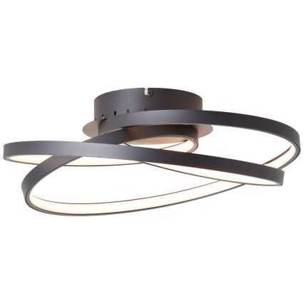 Brilliant - LED taklampa LABYRINTH LED/40W/230V diameter 39,5 cm svart