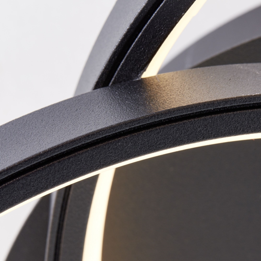 Brilliant - LED taklampa LABYRINTH LED/40W/230V diameter 39,5 cm svart