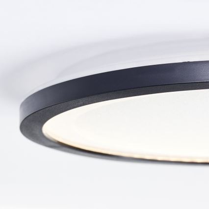 Brilliant - LED taklampa MOSAKO LED/16W/230V 3000K diameter 25 cm svart
