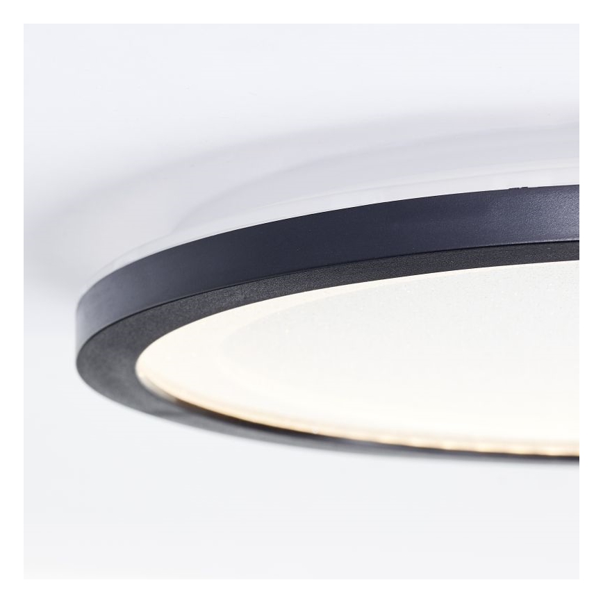 Brilliant - LED taklampa MOSAKO LED/16W/230V 3000K diameter 25 cm svart