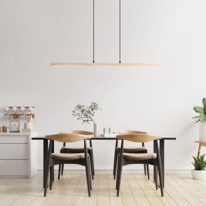 Brilliant - LED-taklampa på vajer ARION LED/22W/230V furu