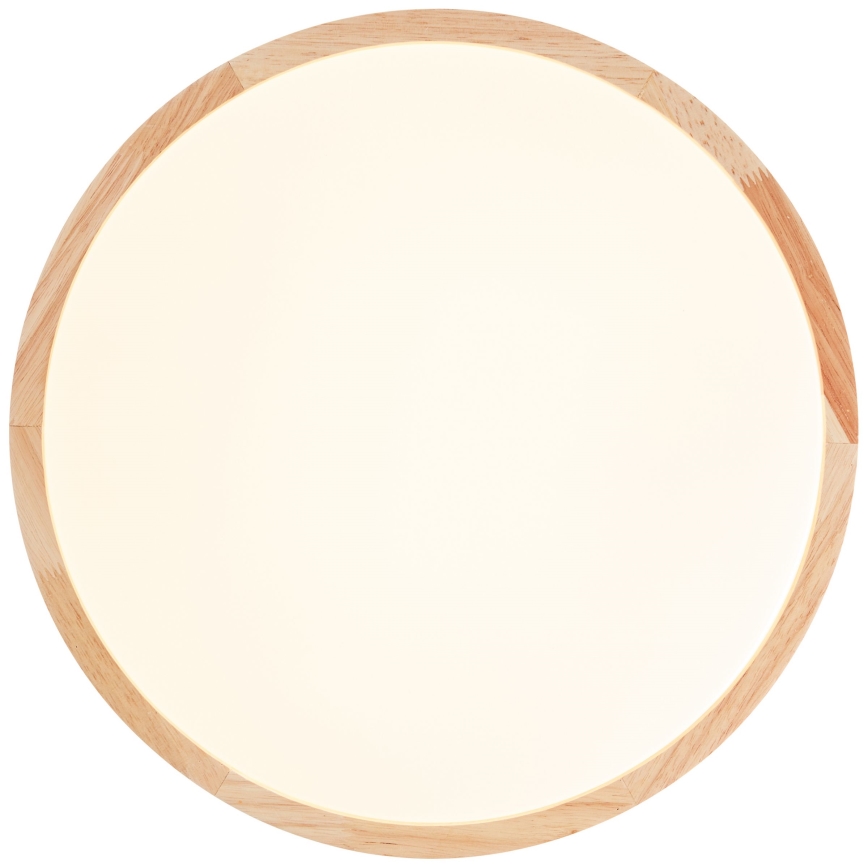 Brilliant - LED-taklampa SLIMLINE LED/22W/230V Ø 39 cm, gummiträ