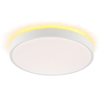 Brilliant - LED-taklampa SOLISTRA LED/18W/230V Ø 34,5 cm vit