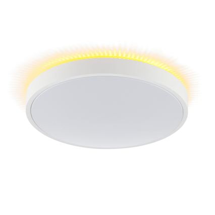 Brilliant - LED-taklampa SOLISTRA LED/18W/230V Ø 34,5 cm vit