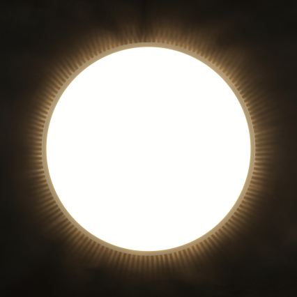 Brilliant - LED taklampa SOLISTRA LED/36W/230V Ø 54 cm beige