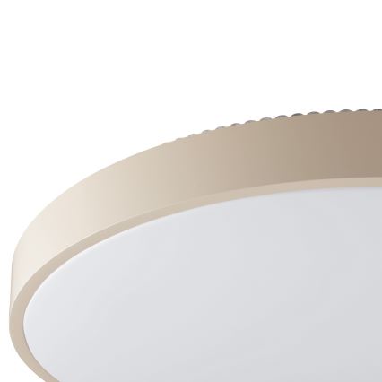 Brilliant - LED taklampa SOLISTRA LED/36W/230V Ø 54 cm beige