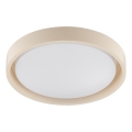 Brilliant - LED taklampa SONORA LED/12W/230V 3000K Ø 31 cm beige