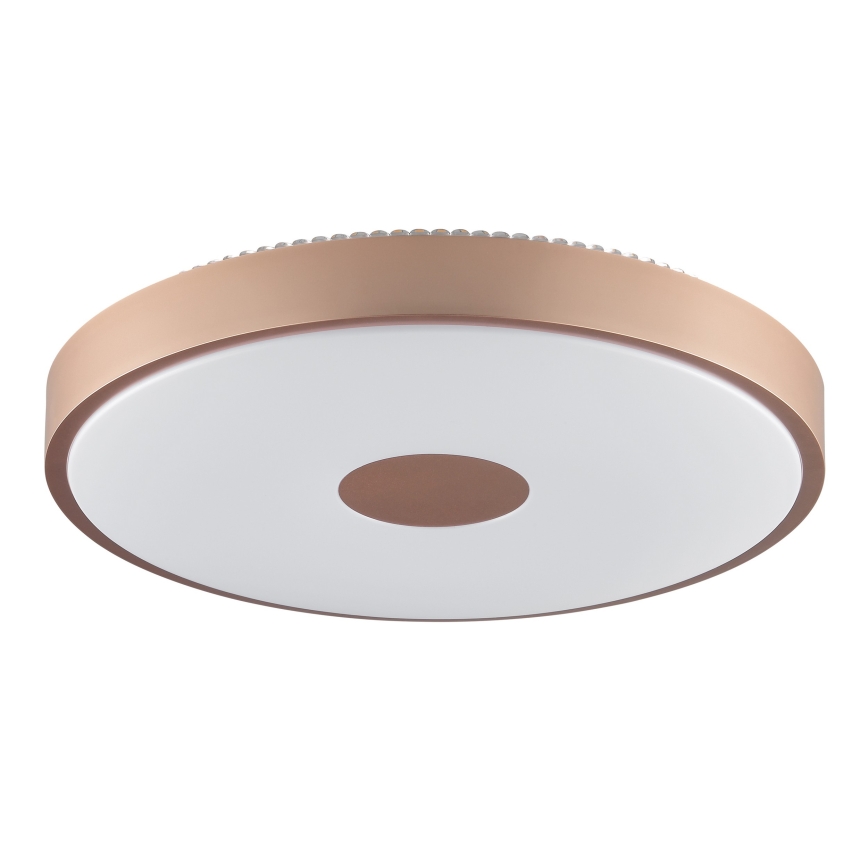 Brilliant - LED taklampa TAVIS LED/24W/230V Ø 44,5 cm roséguld