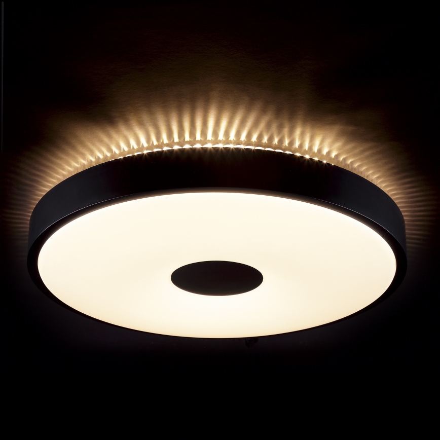 Brilliant - LED-taklampa TAVIS LED/24W/230V Ø 44,5 cm svart
