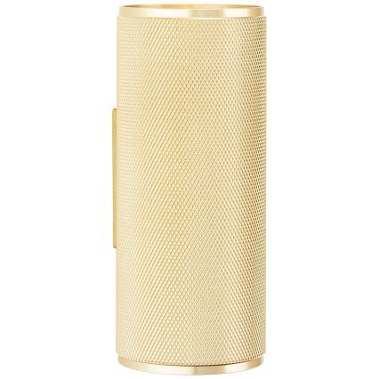 Brilliant - LED väggbelysning MARTY 2xGU10/5W/230V guld