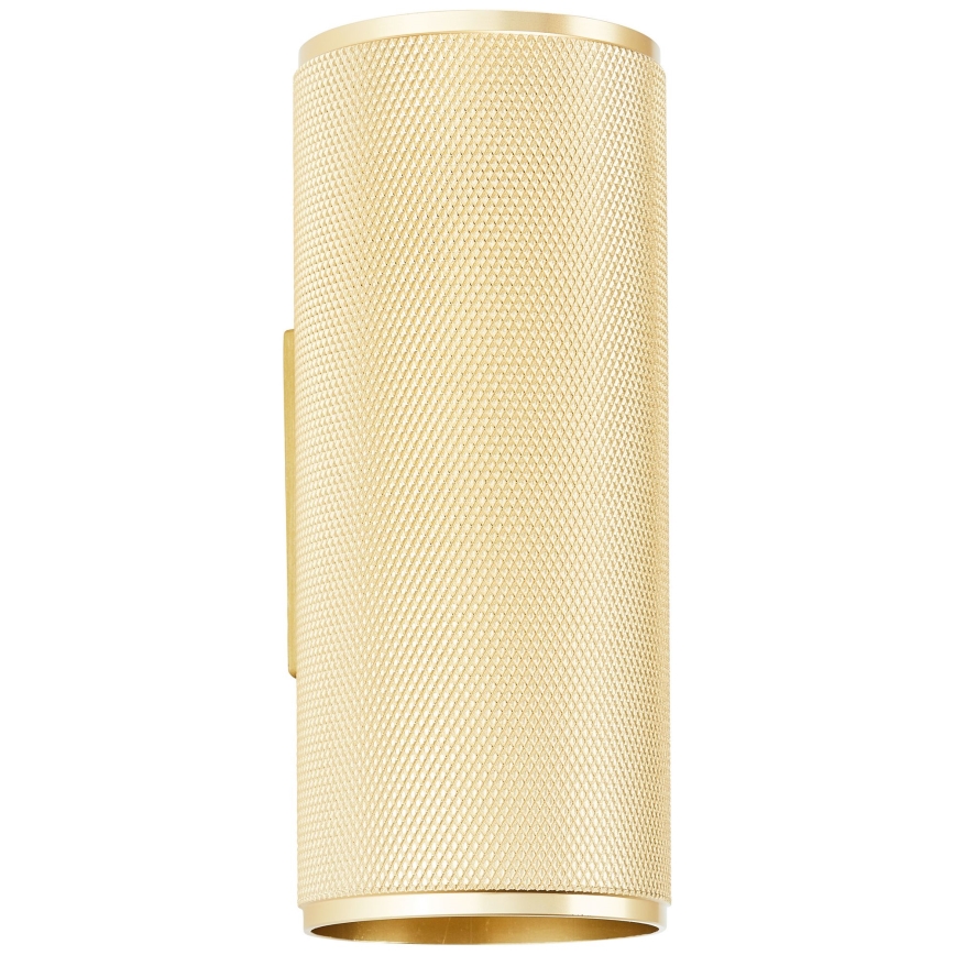 Brilliant - LED väggbelysning MARTY 2xGU10/5W/230V guld