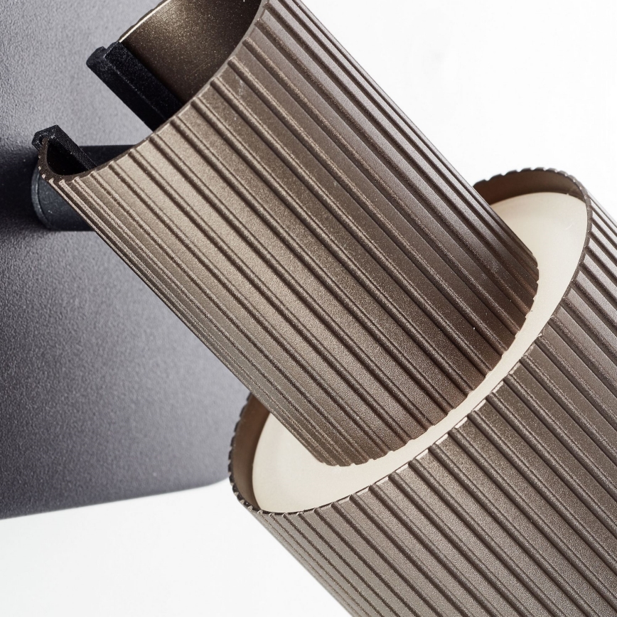 Brilliant - LED väggspotlight CADIZ 1xGU10/5W/230V brons