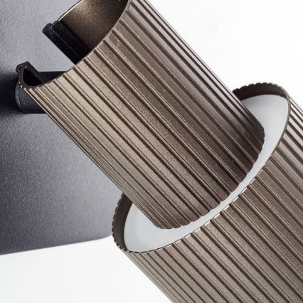 Brilliant - LED väggspotlight CADIZ 1xGU10/5W/230V brons