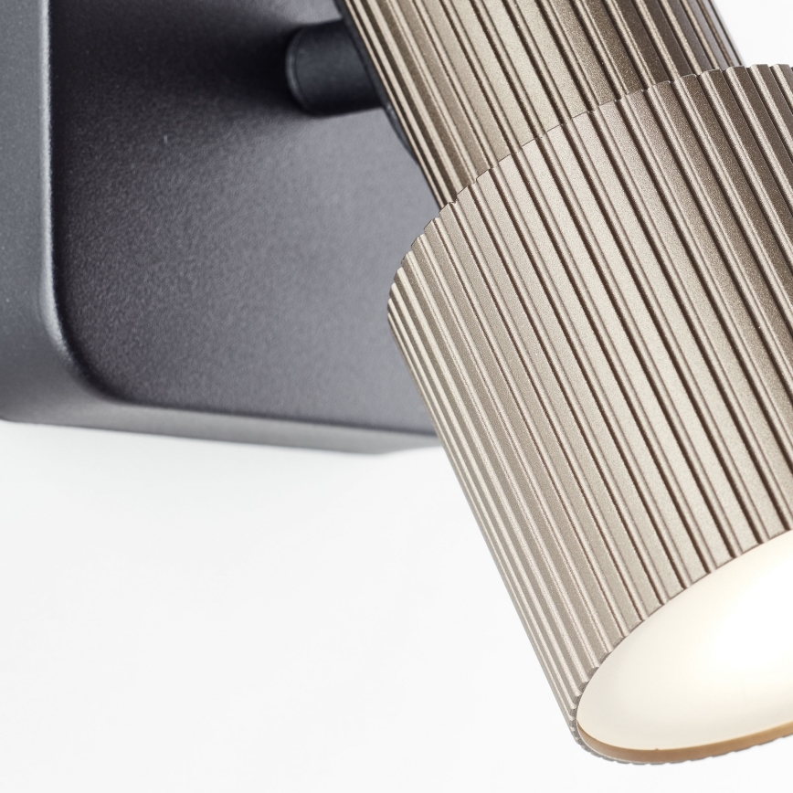 Brilliant - LED väggspotlight CADIZ 1xGU10/5W/230V brons