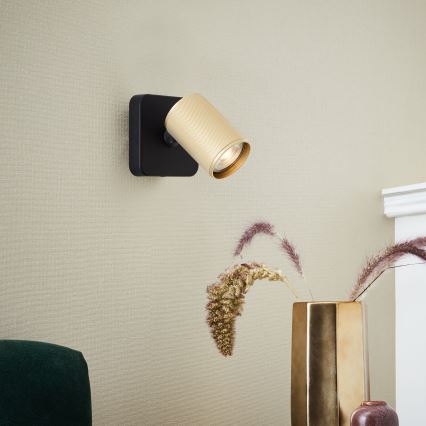 Brilliant - LED väggspotlight MARTY 1xGU10/5W/230V guld