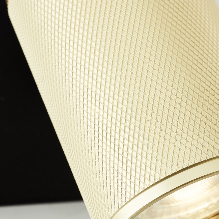 Brilliant - LED väggspotlight MARTY 1xGU10/5W/230V guld