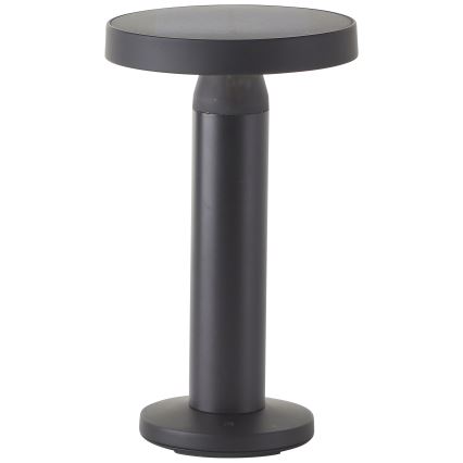 Brilliant - LED Solcellsdimmerbar touchlampa MAGUA LED/2W/3,7V 2000 mAh IP44 svart