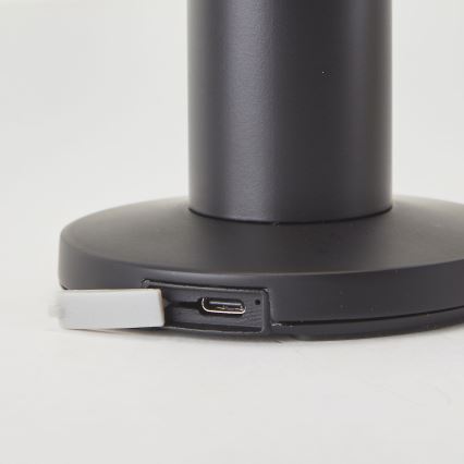 Brilliant - LED Solcellsdimmerbar touchlampa MAGUA LED/2W/3,7V 2000 mAh IP44 svart