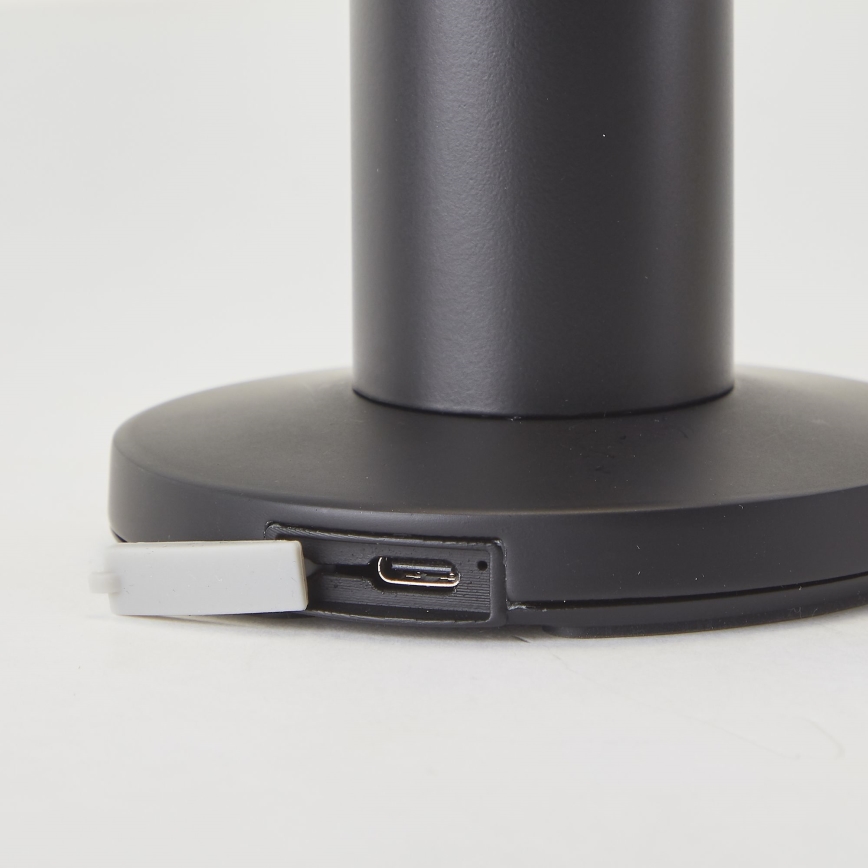 Brilliant - LED Solcellsdimmerbar touchlampa MAGUA LED/2W/3,7V 2000 mAh IP44 svart