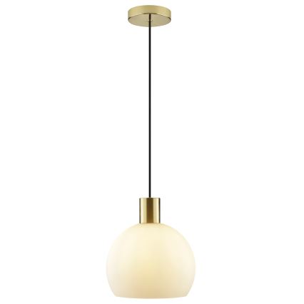 Brilliant - Pendellampa med vajer CONY 1xE27/20W/230V Ø 25 cm mässing