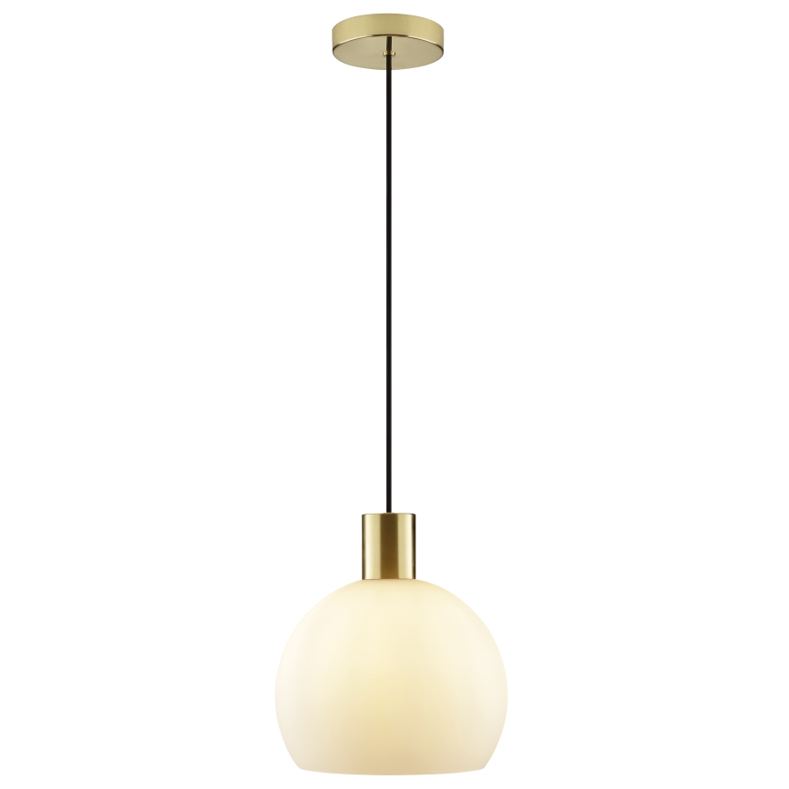 Brilliant - Pendellampa med vajer CONY 1xE27/20W/230V Ø 25 cm mässing