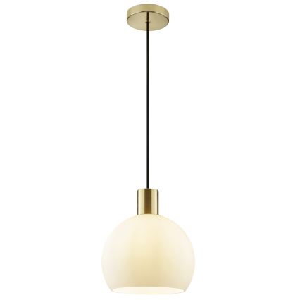 Brilliant - Pendellampa med vajer CONY 1xE27/20W/230V Ø 25 cm mässing