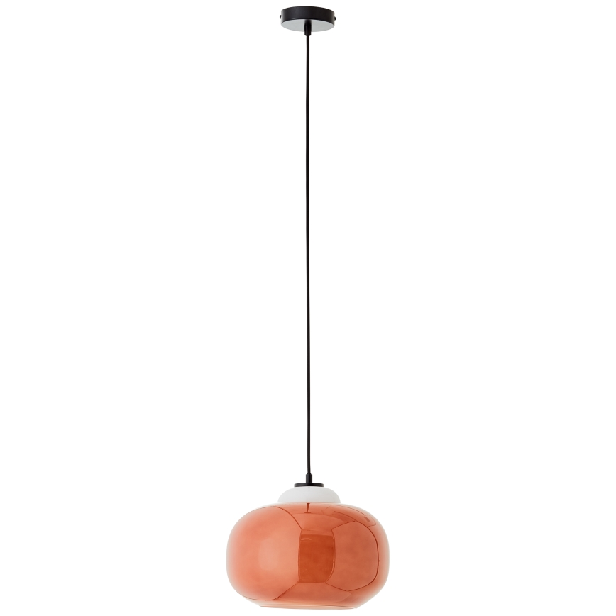 Brilliant - Pendellampa på vajer BLOP 1xE27/60W/230V orange